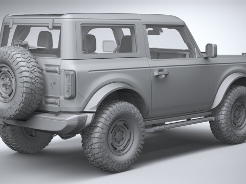 Bronco Heritage Edition 2-door 2023 3D 模型