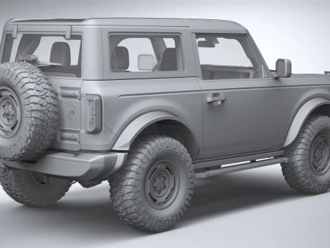Bronco Heritage Edition 2-door 2023 3D Model