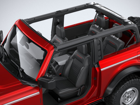 Bronco Heritage Edition 2-door 2023 3D 模型