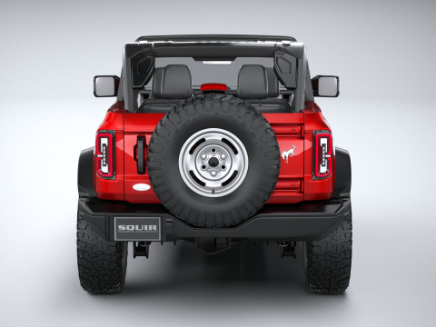 Bronco Heritage Edition 2-door 2023 3D 模型