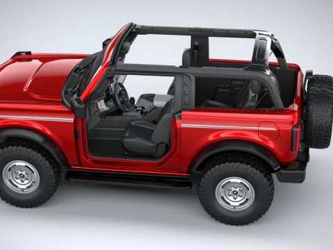 Bronco Heritage Edition 2-door 2023 3D Model