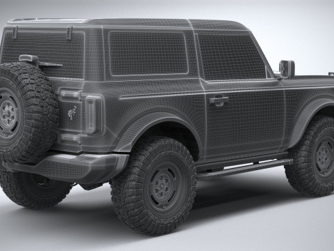 Bronco Heritage Edition 2-door 2023 3D 模型