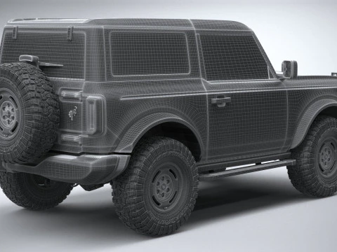Bronco Heritage Edition 2-door 2023 3D Model