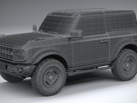 Bronco Heritage Edition 2-door 2023 3D 模型