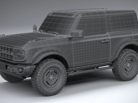 Bronco Heritage Edition 2-door 2023 3D Model