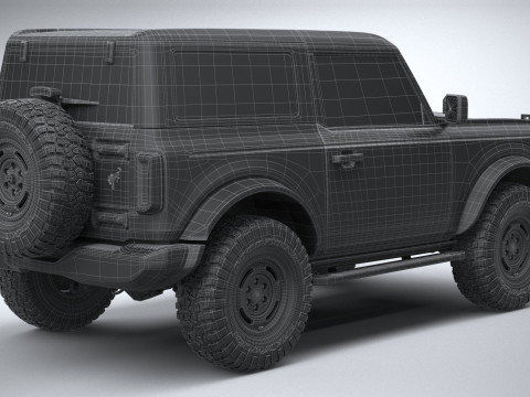 Bronco Heritage Edition 2-door 2023 3D 模型