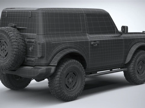 Bronco Heritage Edition 2-door 2023 3D Model