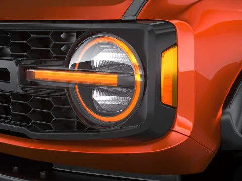 Bronco Raptor 2-door 2022 3D Model