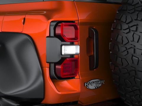 Bronco Raptor 2-door 2022 3D Model