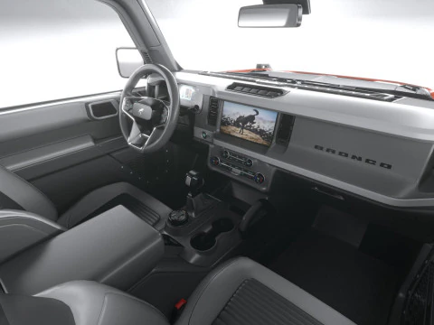 Bronco Raptor 2-door 2022 3D Model
