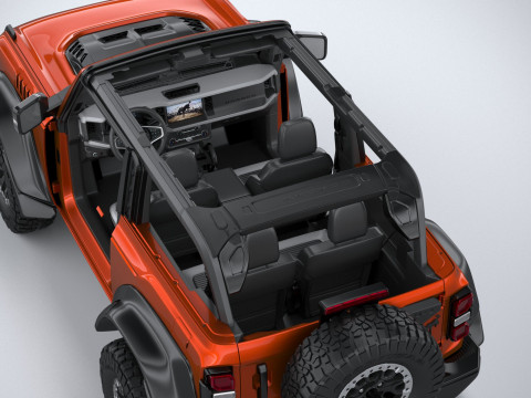 Bronco Raptor 2-door 2022 3D Model