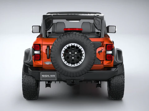 Bronco Raptor 2-door 2022 3D Model