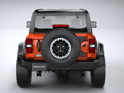 Bronco Raptor 4-door 2022 3Dモデル