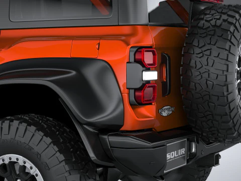 Bronco Raptor 4-door 2022 3D Model