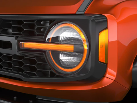 Bronco Raptor 4-door 2022 3D Model