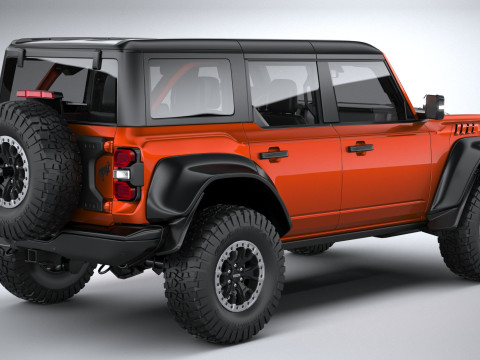 Bronco Raptor 4-door 2022 3Dモデル