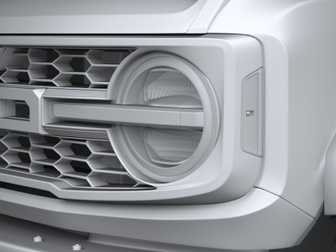 Bronco Raptor 4-door 2022 3Dモデル