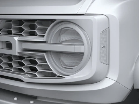 Bronco Raptor 4-door 2022 3D Model
