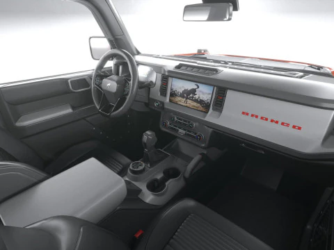 Bronco Raptor 4-door 2022 3D Model