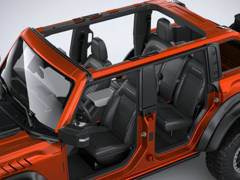 Bronco Raptor 4-door 2022 3D Model