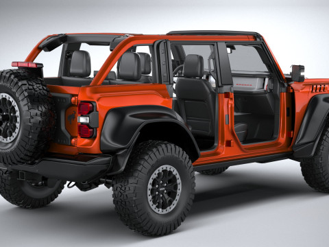 Bronco Raptor 4-door 2022 3Dモデル