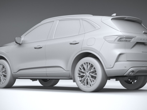 Escape Hybrid 2023 3D Model