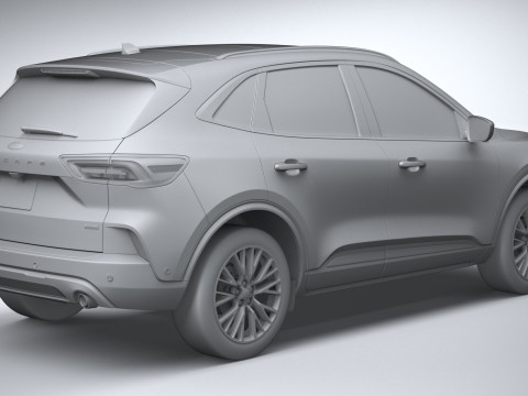 Escape Hybrid 2023 3D Model