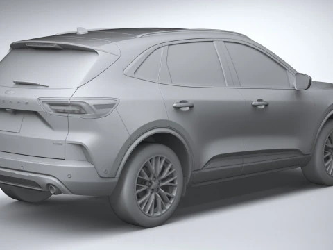 Escape Hybrid 2023 3D Model