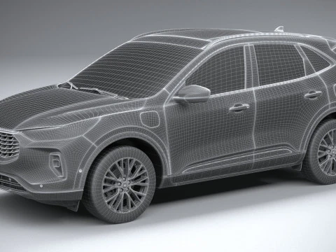 Escape Hybrid 2023 3D Model