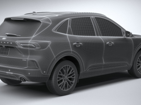 Escape Hybrid 2023 3D Model