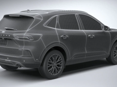 Escape Hybrid 2023 3D Model