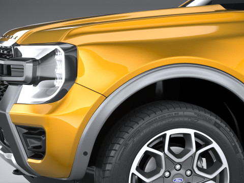 Everest Wildtrak 2023 3D Model