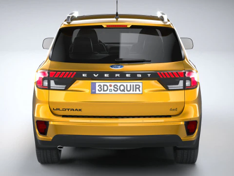 Everest Wildtrak 2023 3D Model