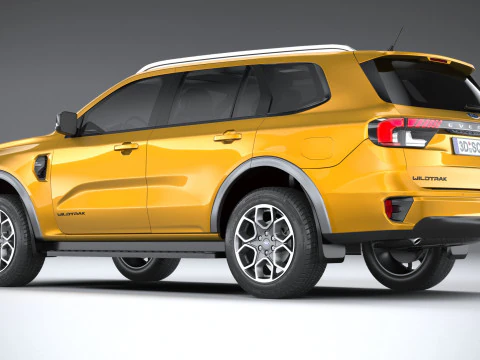 Everest Wildtrak 2023 3D Model