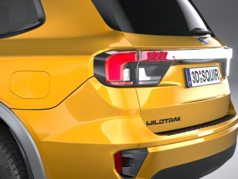 Everest Wildtrak 2023 3D Model