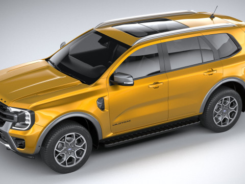 Everest Wildtrak 2023 3D Model