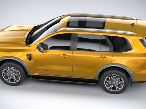 Everest Wildtrak 2023 3D Model