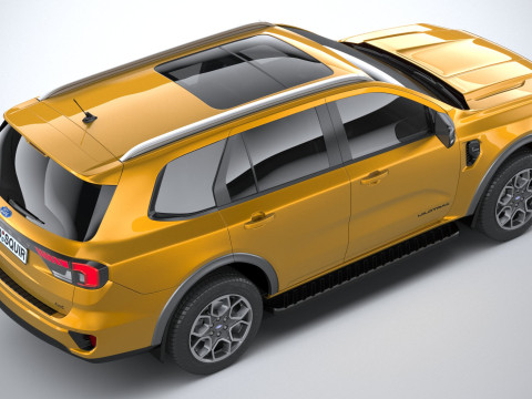 Everest Wildtrak 2023 3D Model