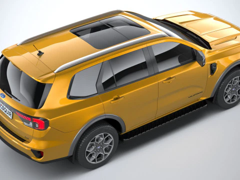 Everest Wildtrak 2023 3D Model