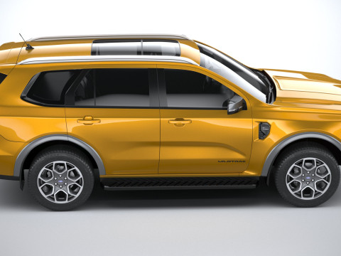 Everest Wildtrak 2023 3D Model