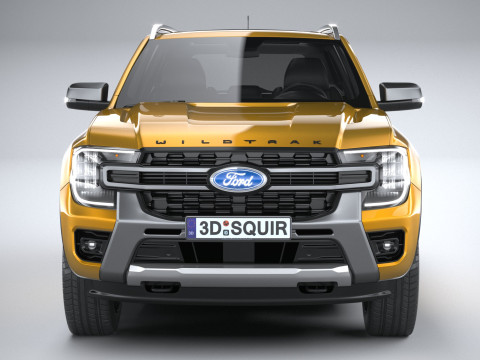 Everest Wildtrak 2023 3D Model