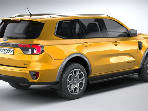 Everest Wildtrak 2023 3D Model