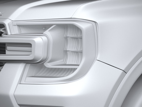 Everest Wildtrak 2023 3D Model