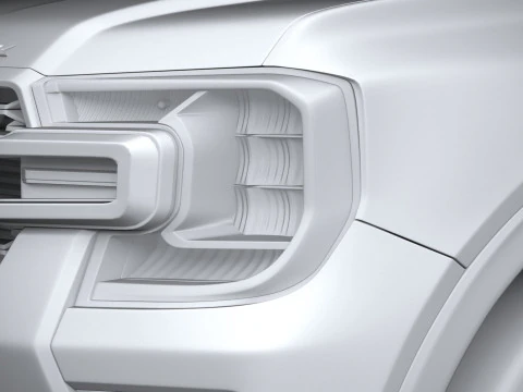 Everest Wildtrak 2023 3D Model