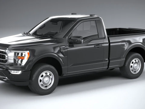 F150 Basis 2022 3D Modell