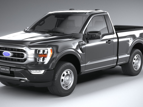 F150 Base 2022 3D Model