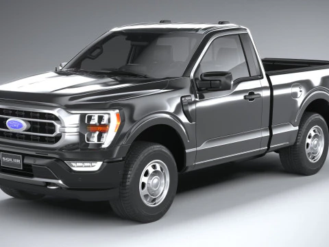 F150 Base 2022 3D Model