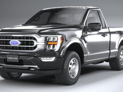 F150 Base 2022 3D Model