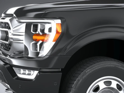 F150 Base 2022 3D Model