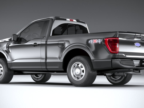 F150 Base 2022 3D Model